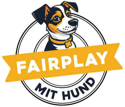 Logo der Kampagne FAIRPLAY MIT HUND